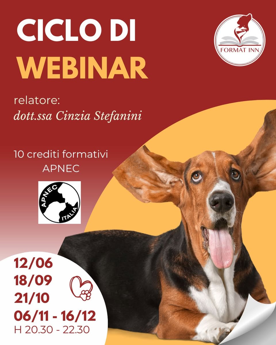 Ciclo di webinar educazione cinofila